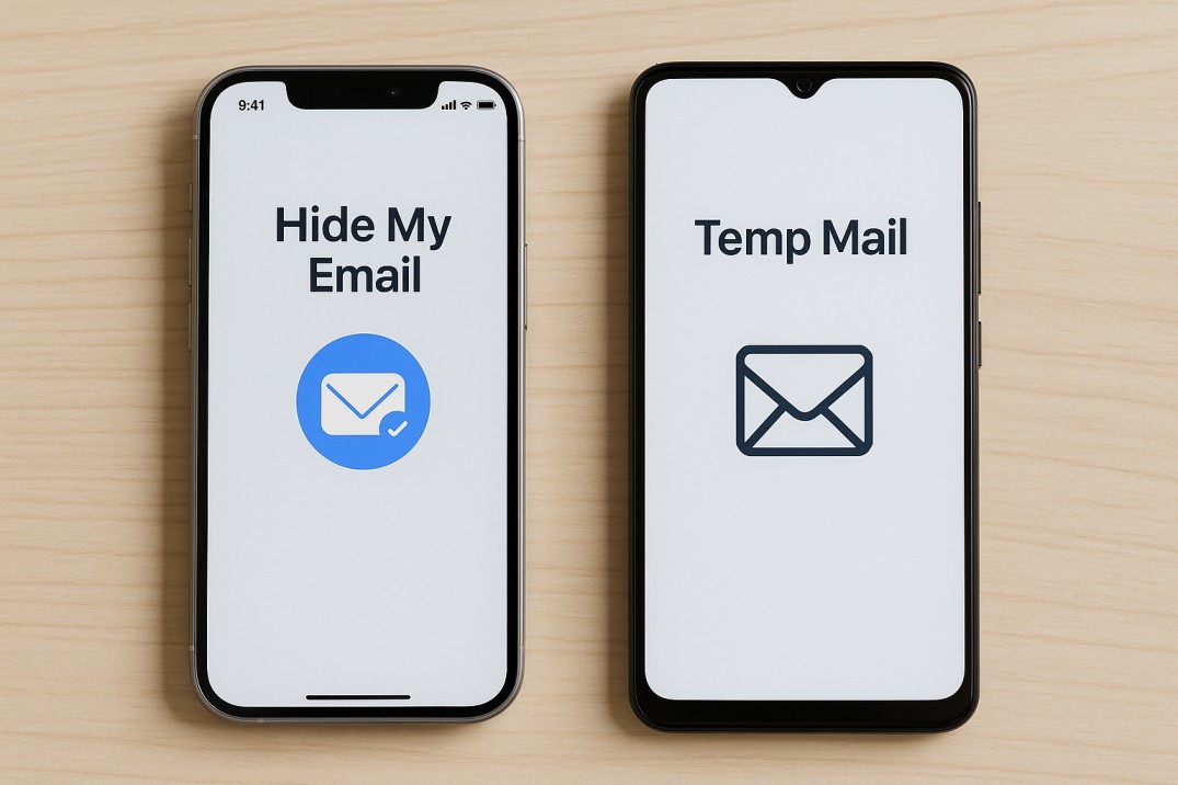 Apple’s Hide My Email vs. Temp Mail Services: Which Should You Use?